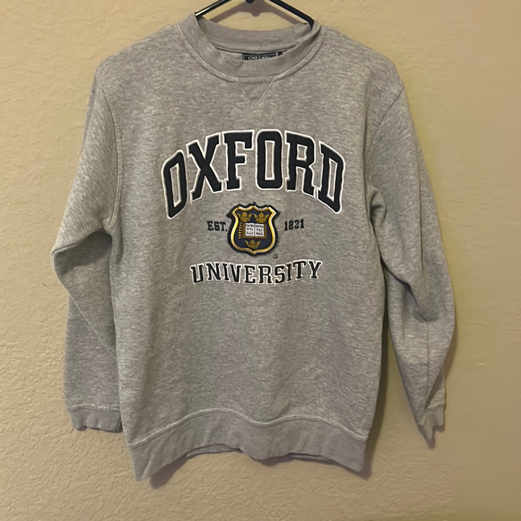 Oxford University Sweatshirt Size M